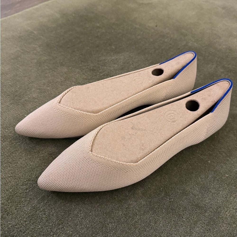 Rothy’s The Point Flats - Ecru